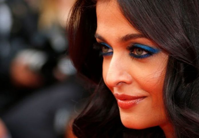 Bollywood actress Aishwarya Rai poses on the red carpet as she arrives for the screening of the film