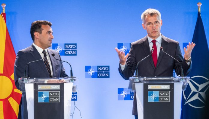 The Prime Minister of the Former Yugoslav Republic of Macedonia(1) visits NATO
