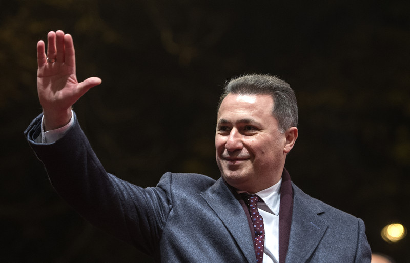 И Груевски ја честиташе победата: „Со среќа и со ум“