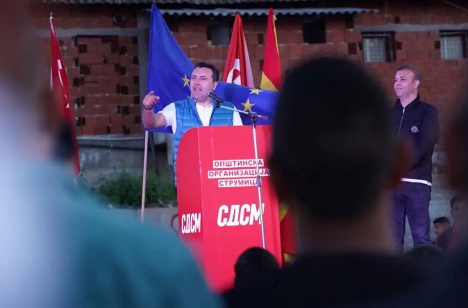 И Заев се вклучи во кампањата во Струмица