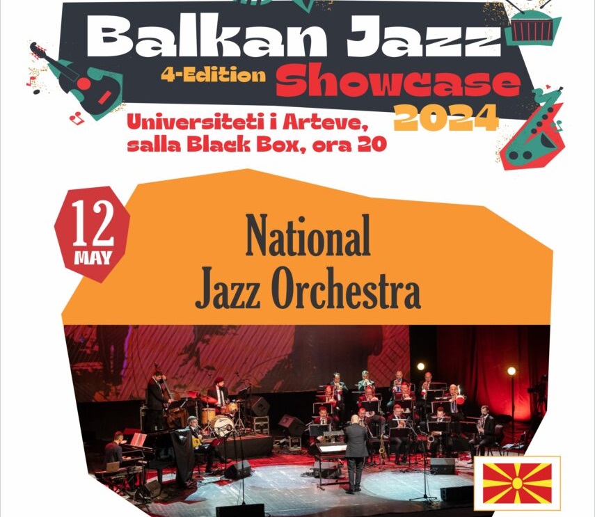 Настап на Националниот џез-оркестар на The Balkan Jazz Showcase 2024 во Тирана
