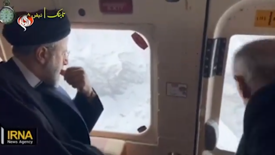 (Видео) Објавена е последната снимка на иранскиот претседател Ебрахим Раиси од хеликоптерот кој потоа се урна