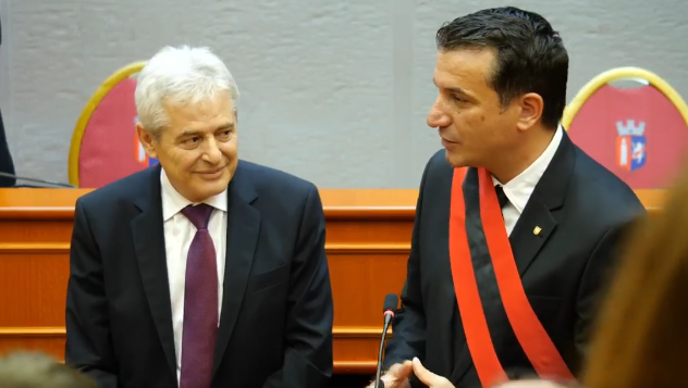 Ахмети стана почесен граѓанин на Тирана