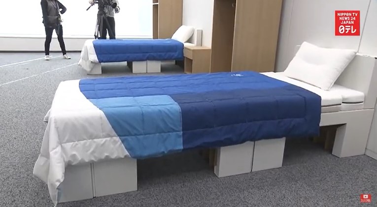 (Видео) Антисекс кревети во Олимпиското село во Париз