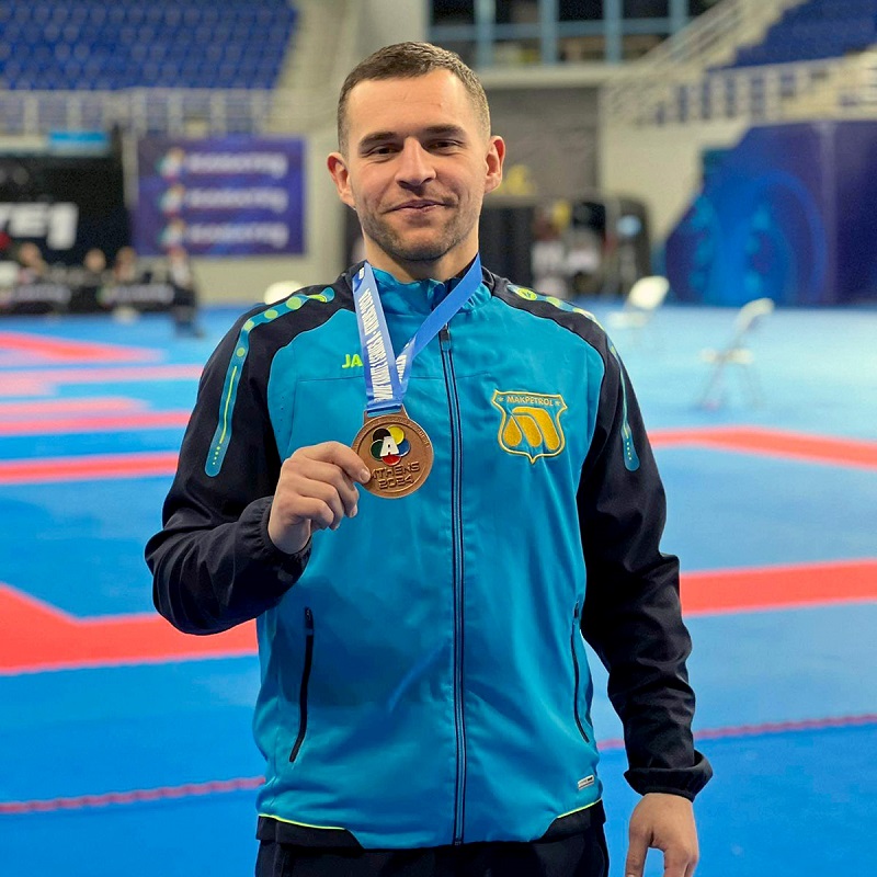 Петар Заборски од „Макпетрол“ ќе се бори за бронза на Европското карате-првенство