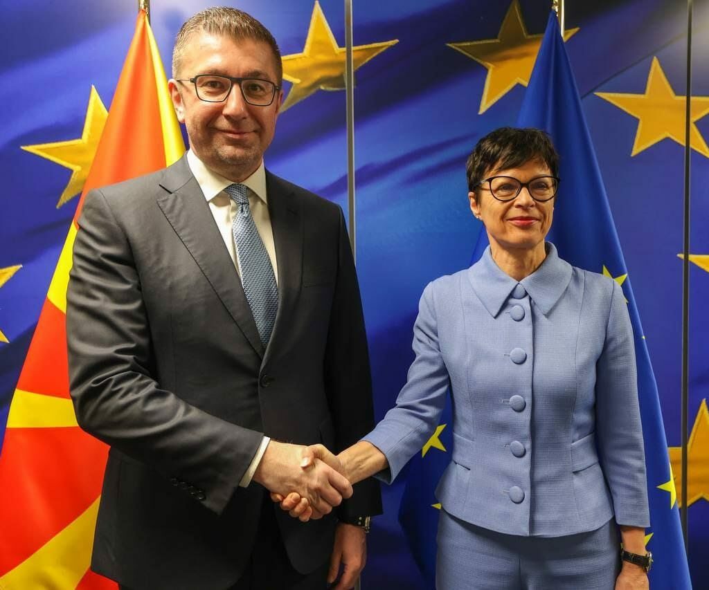 Еврокомесарката за проширување Марта Кос во посета на Скопје