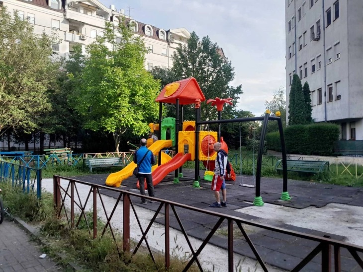Уредување на детски и спортски игралишта во Општина Аеродром