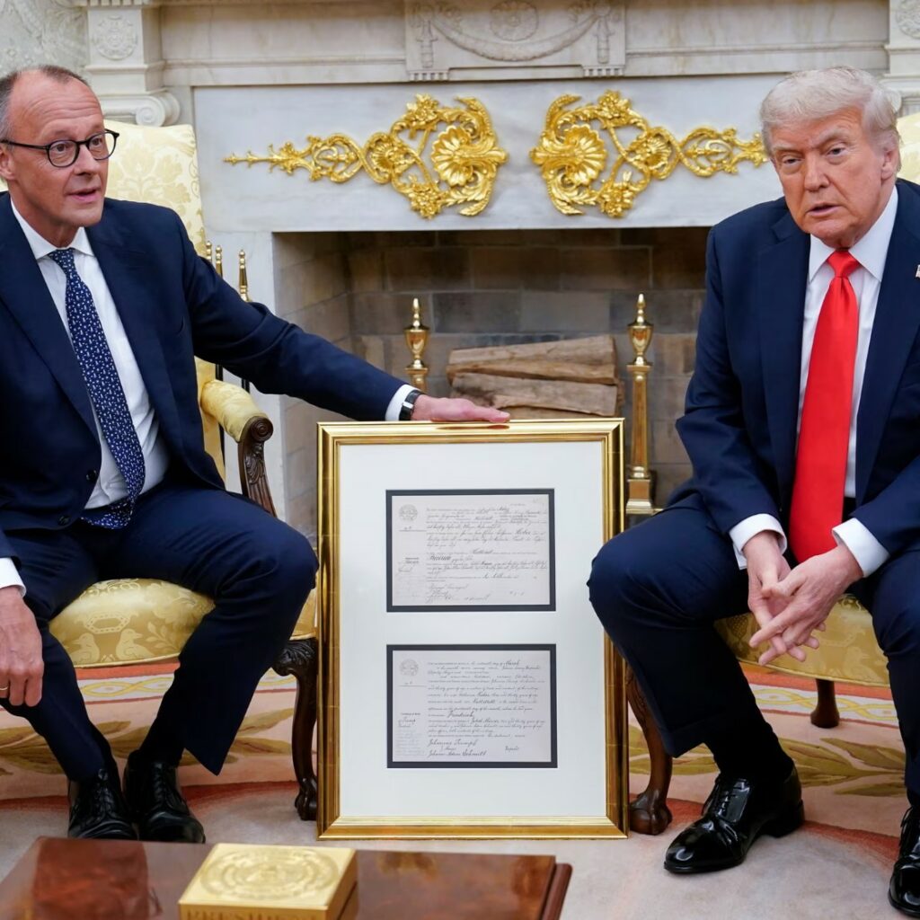 Мерц и Трамп разговараа за ситуацијата во Украина и на Блискиот Исток