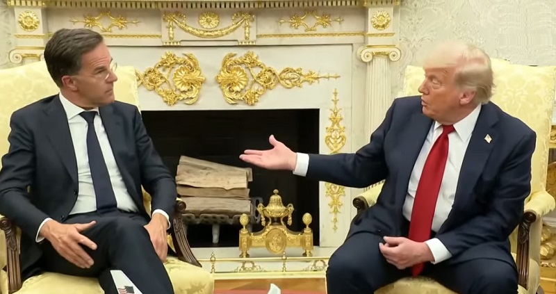 (Видео) Трамп се закани со „строги царини“ за Русија доколку не се постигне договор за прекин на војната во Украина