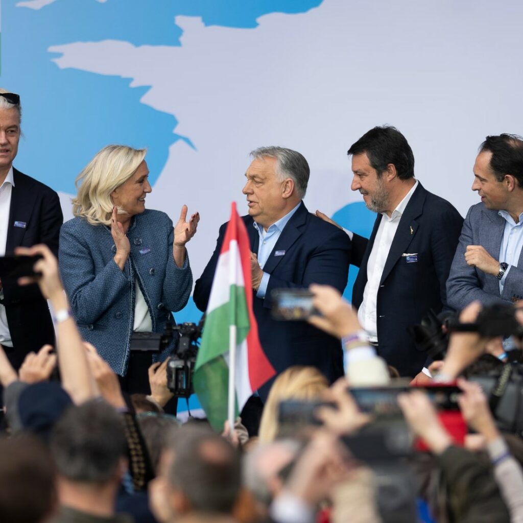 Европската елита од крајната десница се собра во Будимпешта за поддршка на Орбан