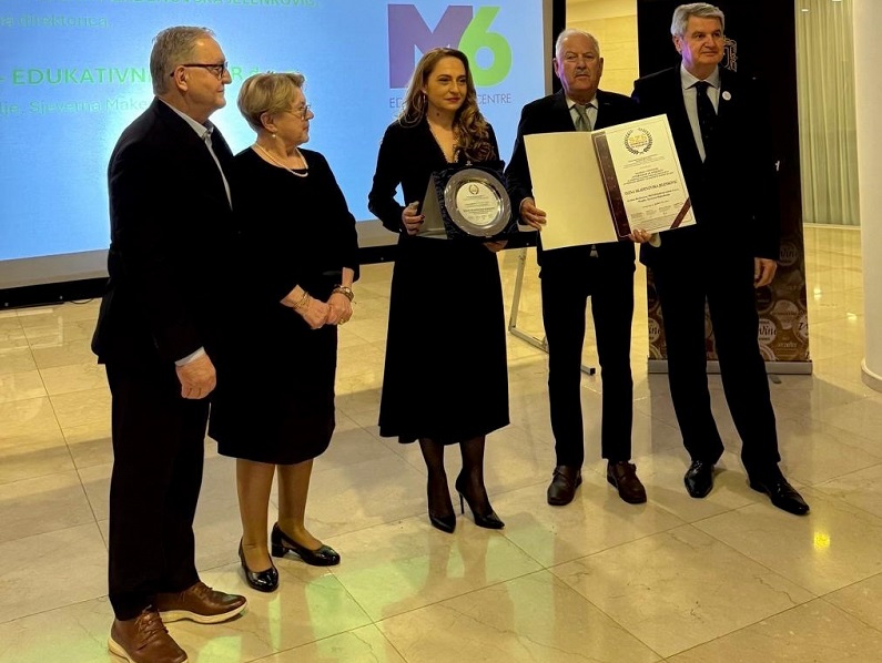 Елена Младеновска Јеленковиќ и М6 добитници на престижното признание „Stvaratelji za stoljeća“ во Сплит
