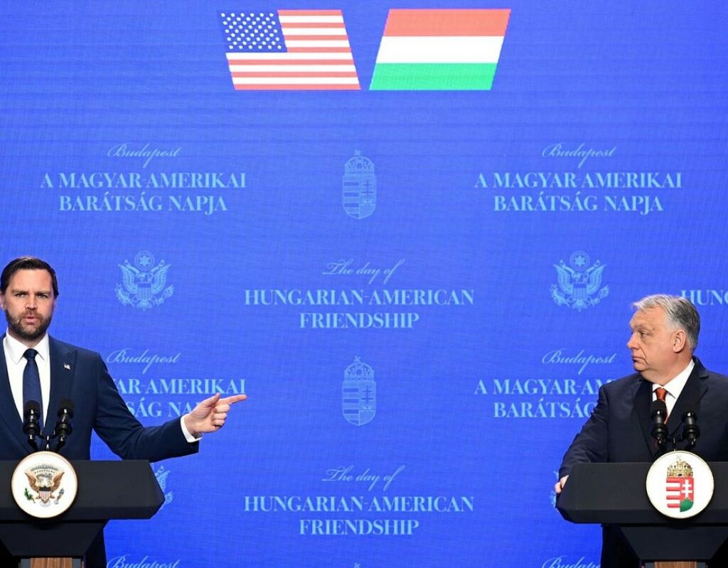 Џ.Д. Венс го испофали Орбан за да му помогне на изборите