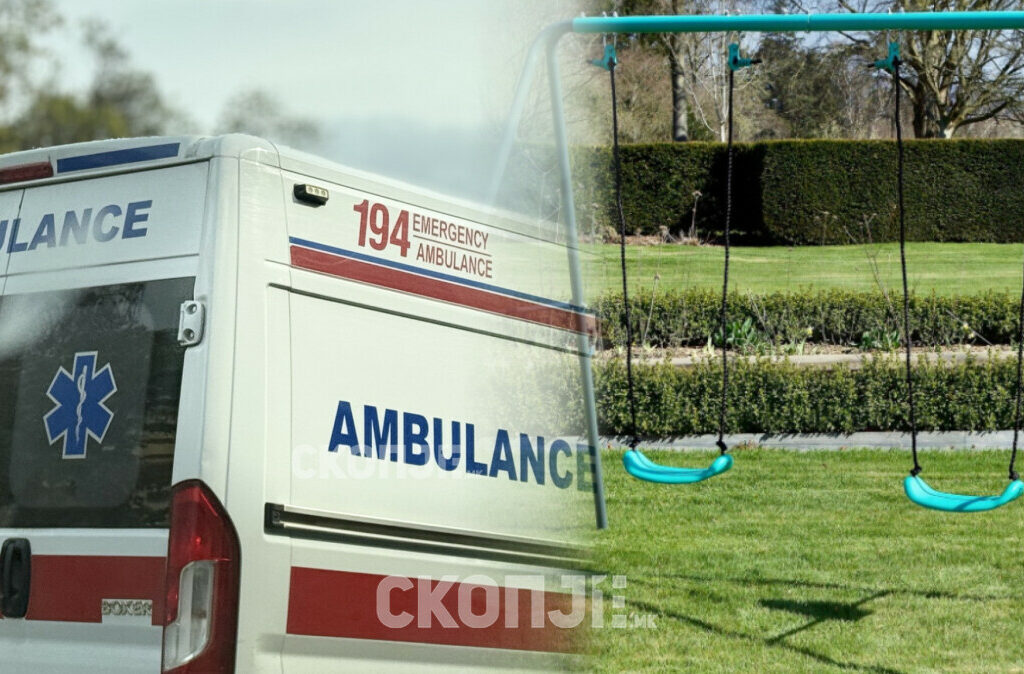Девојче почина по пад од лулашка во парк во Гостивар