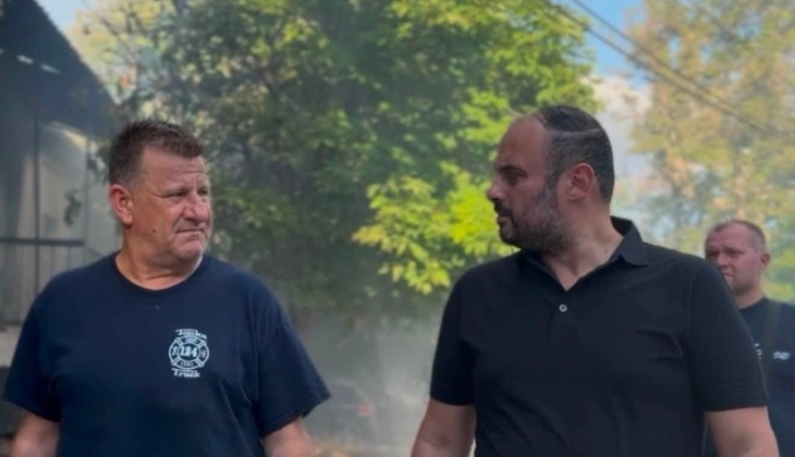 Ѓорѓиевски: Пожарот кај „Рампа“ е ставен под контрола – длабок поклон за брзата реакција на пожарникарите