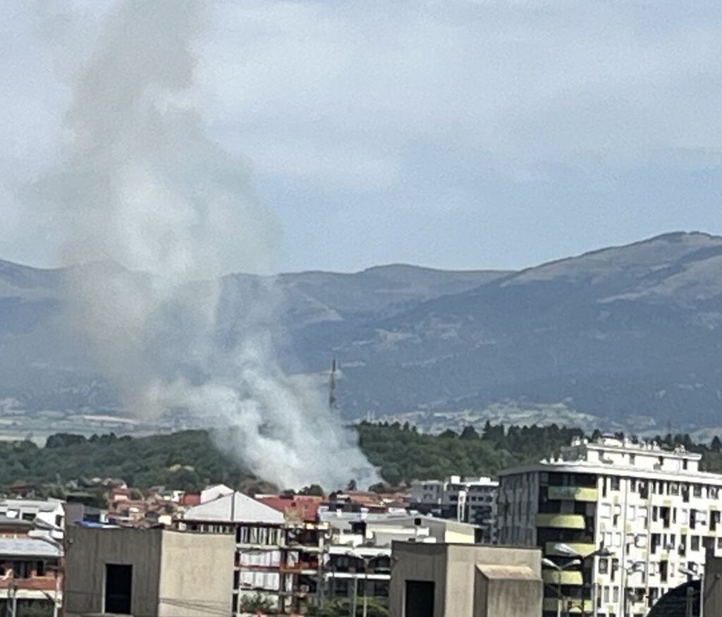 ЦУК: Пожарот во парк-шумата Гази Баба е ставен под контрола