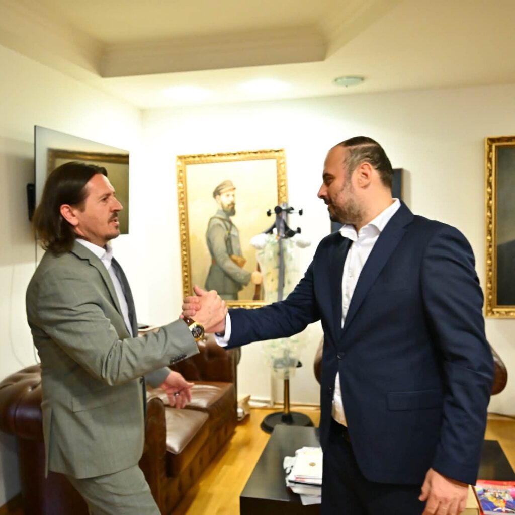 Ѓорѓиевски се сретна со Сулејмани: Заедно ја подготвуваме Универзална сала и проектот „Скопје 2028“